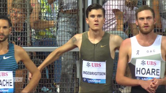 Athletissima, 1500m messieurs: Ingebrigtsen (NOR) signe la meilleure performance mondiale de l'année