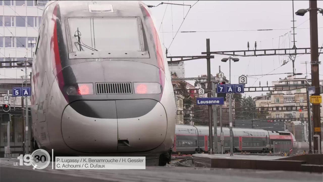 À la veille des fêtes les cheminots français sont en grève. Le trafic TGV entre la Suisse et la France est fortement perturbé.