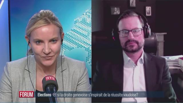 L’union de la droite genevoise pour reprendre la majorité, est-ce possible et à quelles conditions? Débat entre Céline Amaudruz, et Vincent Maitre