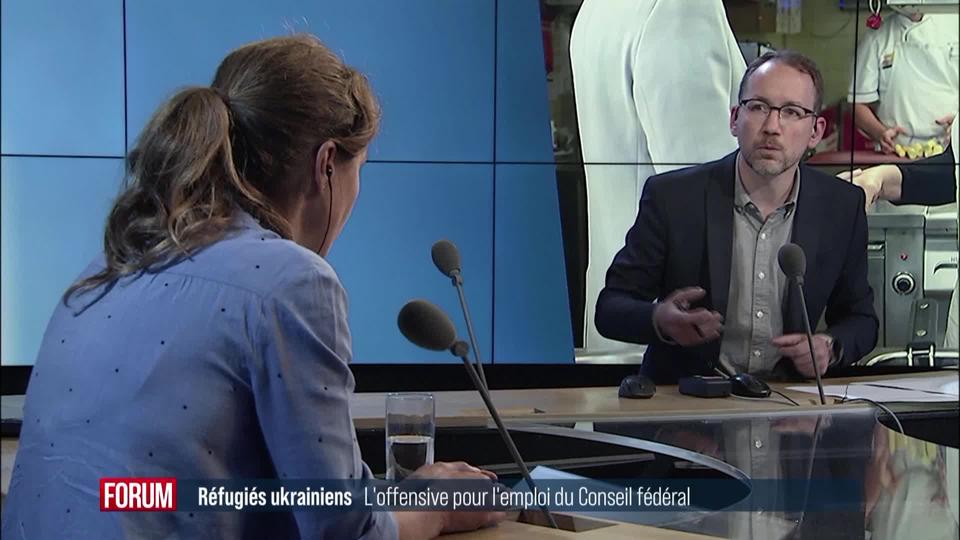 Réfugiés ukrainiens: l'offensive du Conseil fédéral