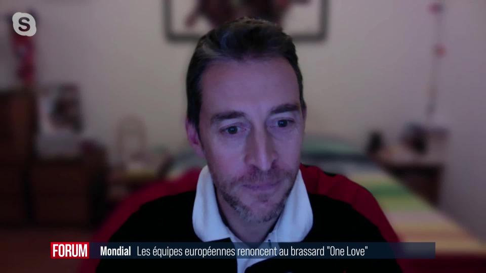 Les équipes européennes renoncent au brassard "One love" pour le Mondial de foot: interview de Bertrand Lambert