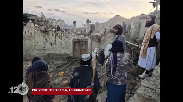 Un puissant séisme de magnitude 5,9 fait plus de 900 morts et 600 blessés en Afghanistan