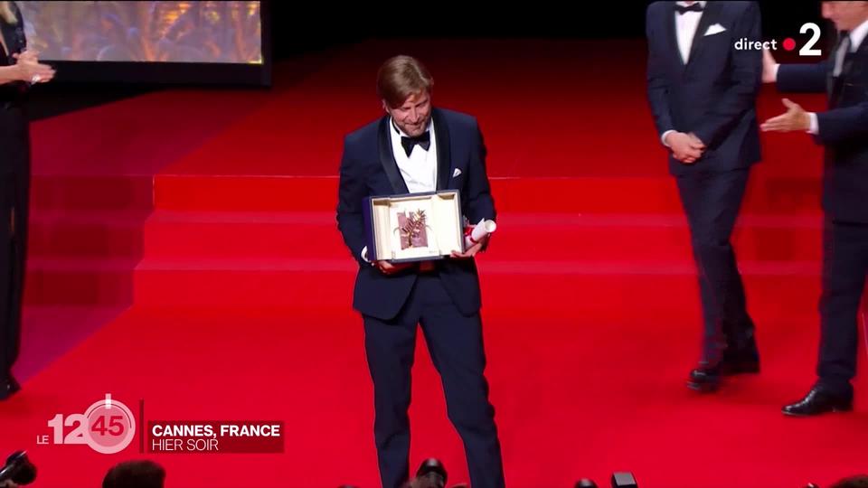 Le Suédois Ruben Östlund a reçu la Palme d'Or pour son film "Sans Filtre". Il s'agit de son deuxième sacre à Cannes.