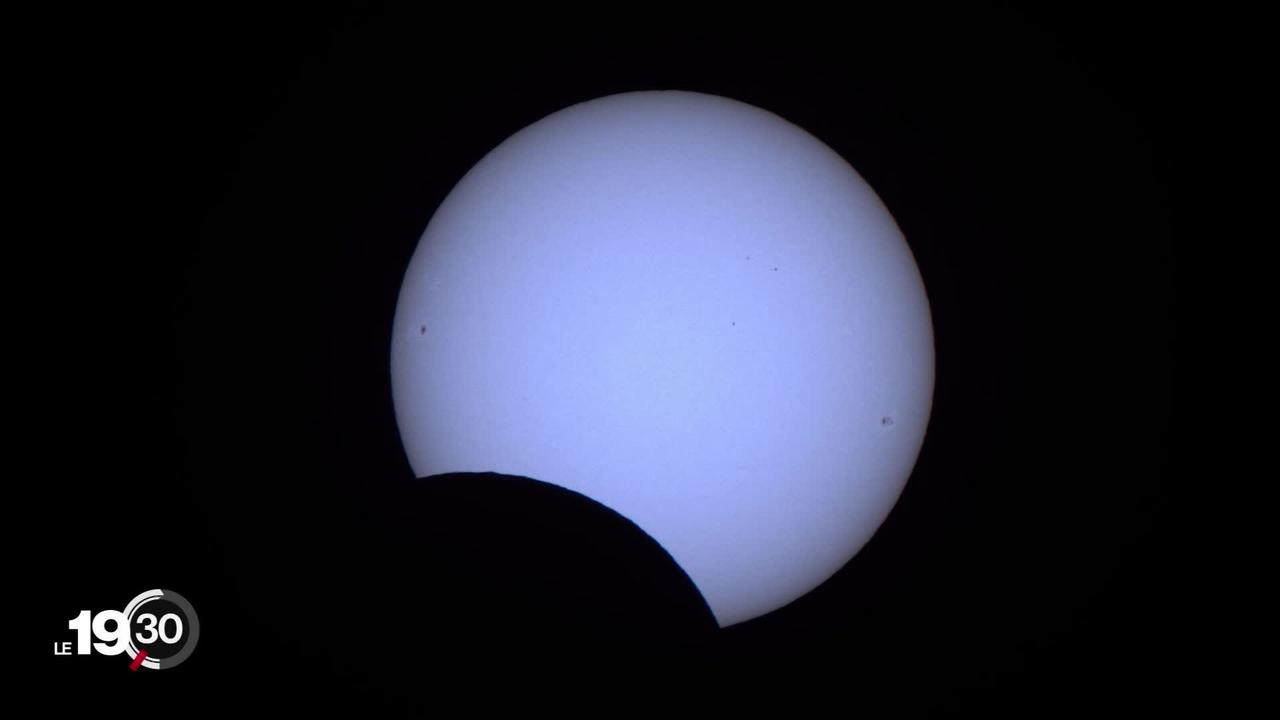 Une éclipse solaire partielle était visible à midi dans l'hémisphère Nord. Un moment magique pour les amateurs d'astronomie