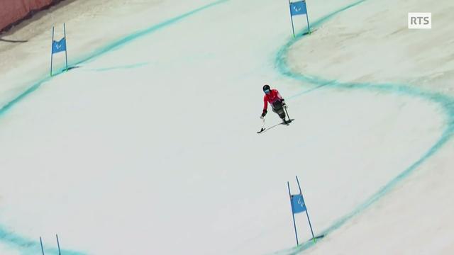 Paralympiques - descente: le Lucernois Pascal Christen a chuté