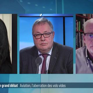 Le grand débat (vidéo) - Aviation: l’aberration des vols vides