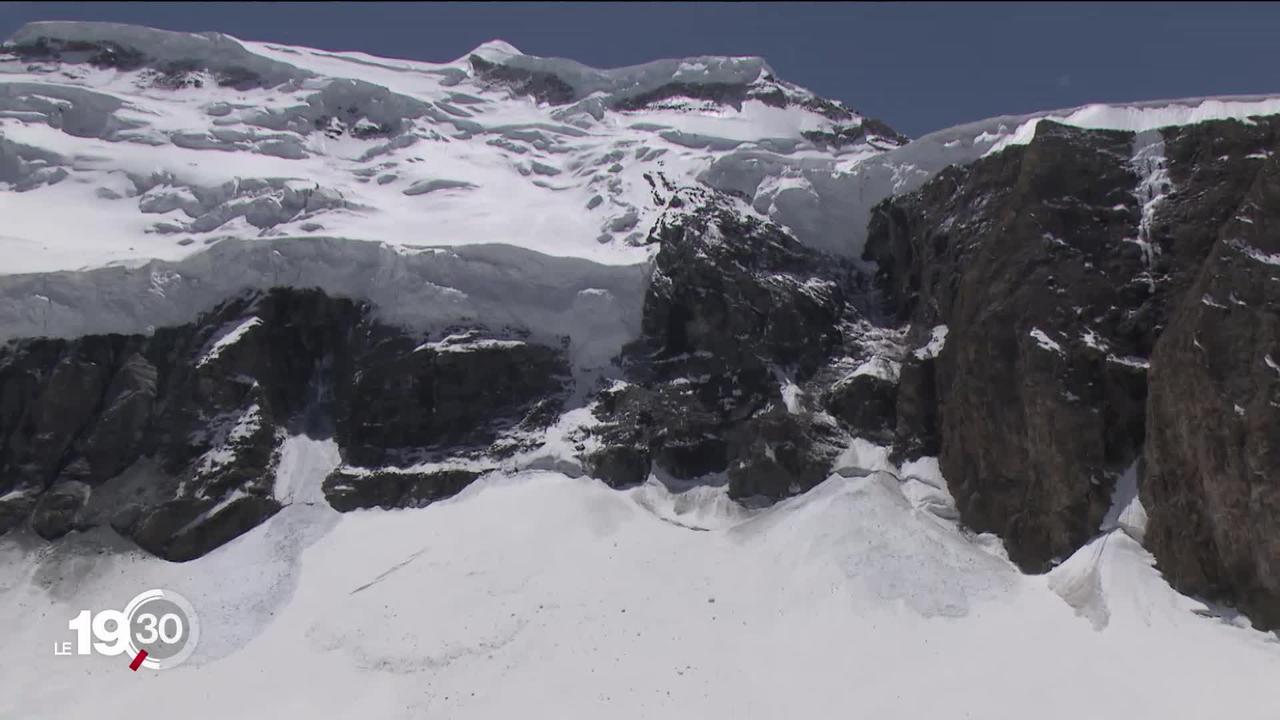 Une chute de séracs surprend 17 alpinistes au Grand Combin. Le bilan est lourd: 2 morts et 9 blessés.