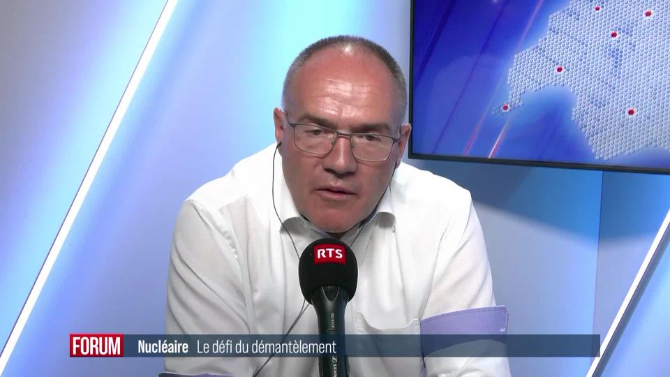 L'évacuation du combustible a débuté à la centrale nucléaire de Mühleberg: interview de Patrick Miazza