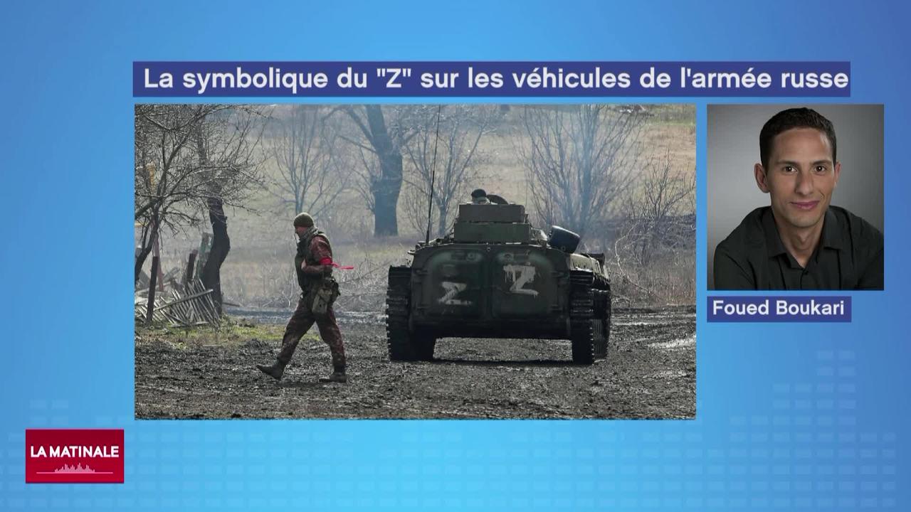 Zoom - Que signifie le "Z" inscrit sur des chars de l’armée russe en Ukraine?