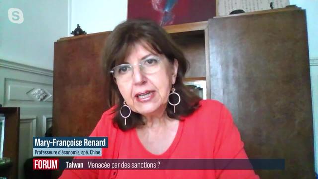 La Chine met en place de nouvelles sanctions économiques contre Taïwan: interview de Mary-Francoise Renard (vidéo)