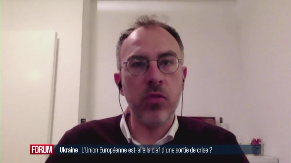 L'Union Européenne est-elle la clef d'une sortie de crise pour l’Ukraine? Interview d’Eric Maurice