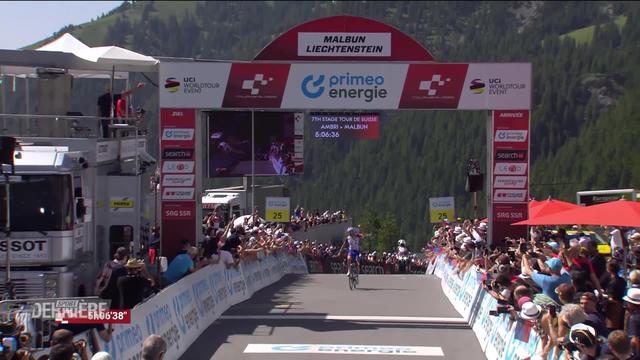 Cyclisme: la 7e étape du Tour de Suisse masculin revient à Pinot (FRA)
