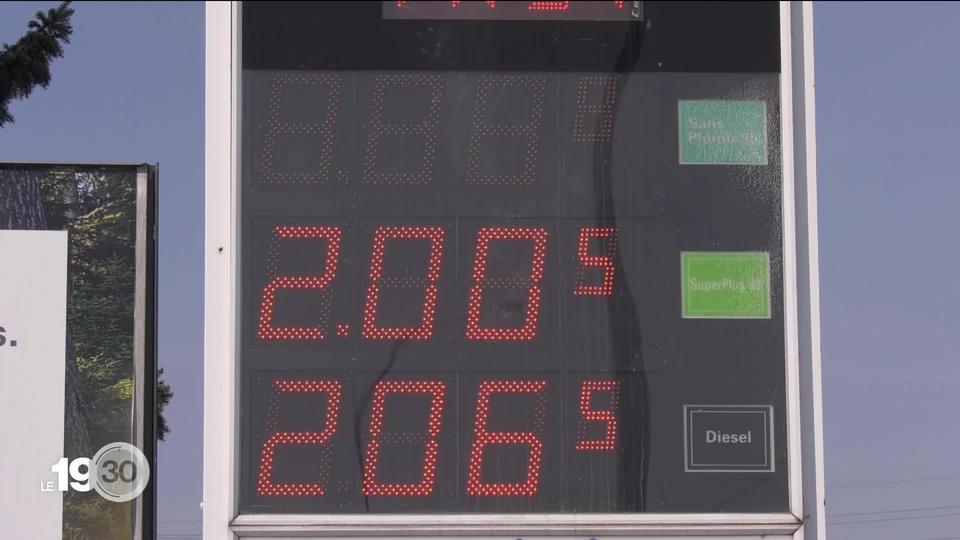 Le prix de l’essence s’envole et dépasse aujourd’hui les deux francs par litre