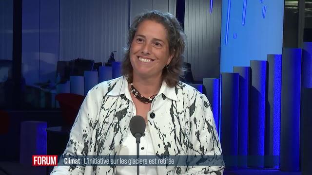 Le Conseil national adopte un contre-projet indirect à l'initiative sur les glaciers: interview d'Isabelle Chevalley