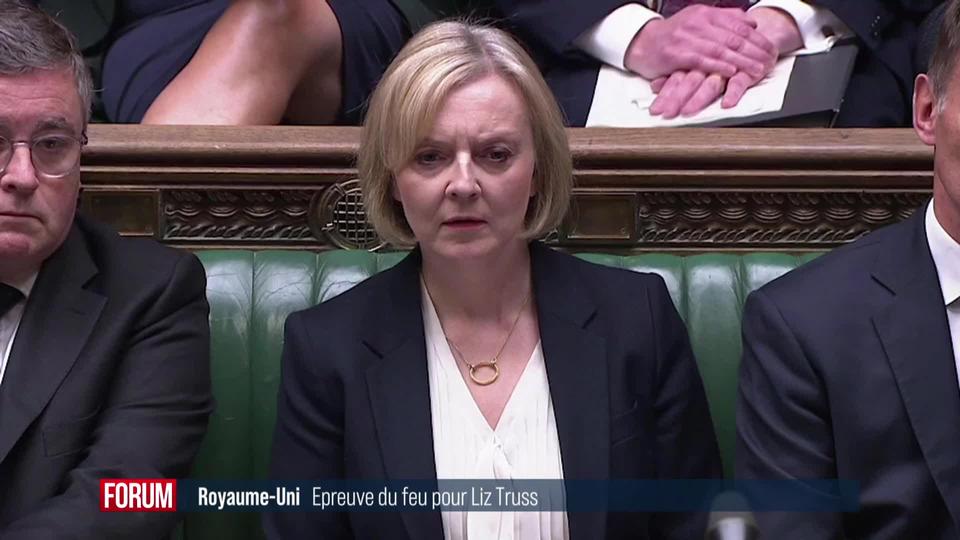 Royaume-Uni: épreuve du feu pour la Première ministre Liz Truss