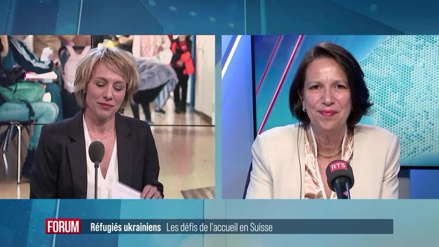 L'arrivée des réfugiés ukrainiens met à mal le système d'asile suisse: interview de Christine Schraner Burgener