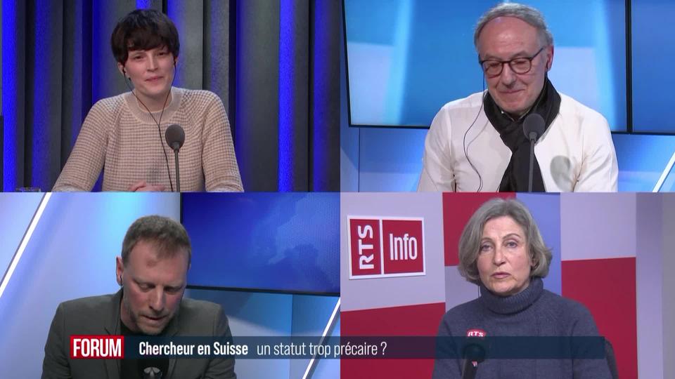 Le grand débat - Chercheur en Suisse, un statut trop précaire?