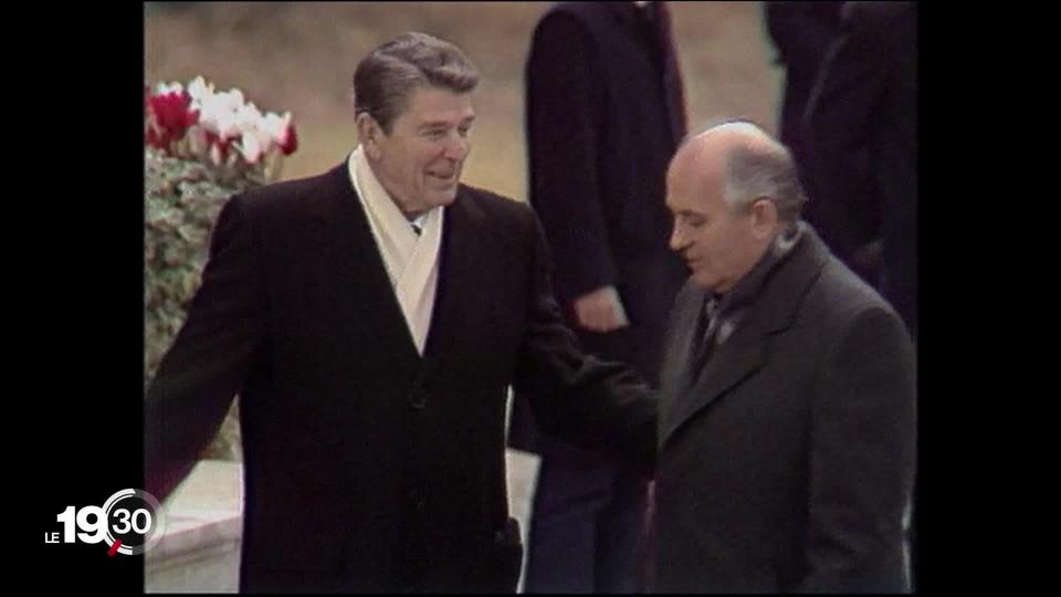 Sommet historique en 1985 à Genève: première rencontre entre Ronald Reagan et Mikhaïl Gorbatchev