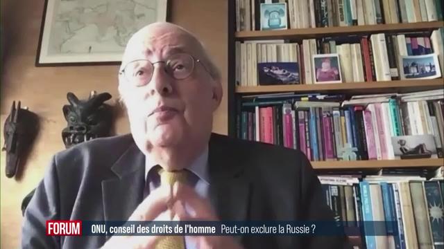 Peut-on exclure la Russie du Conseil des droits de l’homme? Interview de Bertrand Badie