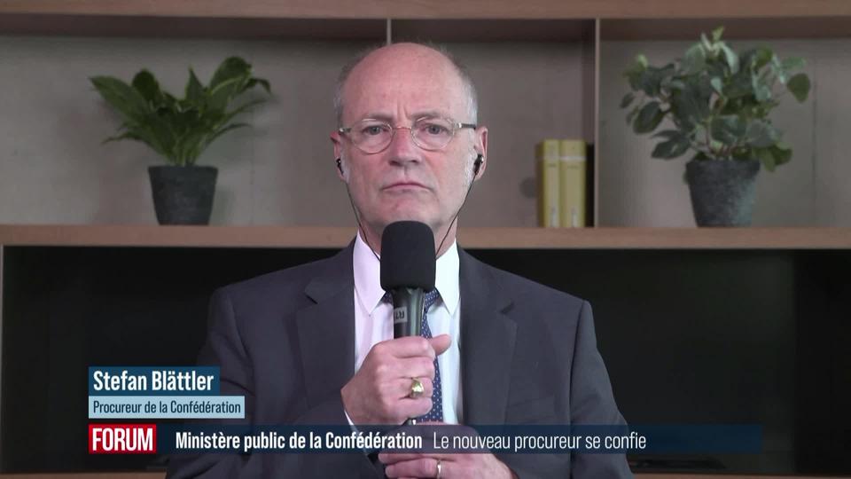 Bilan de l'affaire FIFA Lauber au ministère public de la Confédération: interview de Stefan Blättler