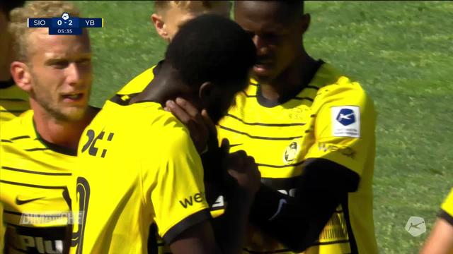 Football, Super League: Sion - Young Boys (0-3)