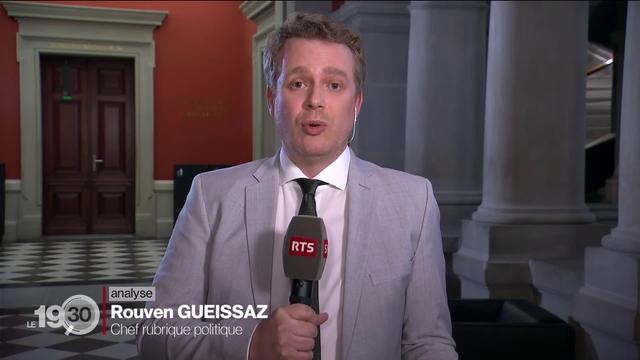 Rouven Gueissaz analyse les chances des quatre candidats au Conseil fédéral au terme de cette journée d'auditions