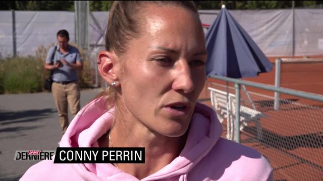 Tennis: portrait de Conny Perrin (SUI)
