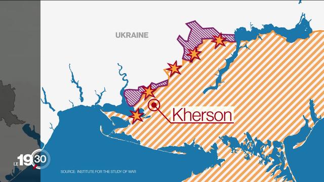 L'armée ukrainienne entreprend une contre-offensive dans la région de Kherson, dans le sud du pays