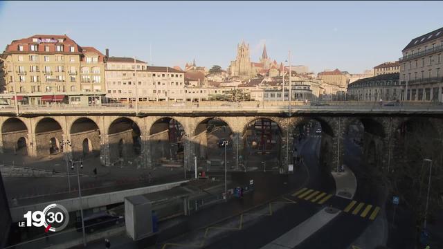 Lausanne sera privée de Grand-Pont pendant des mois. L'ouvrage sera démoli et reconstruit à l'identique