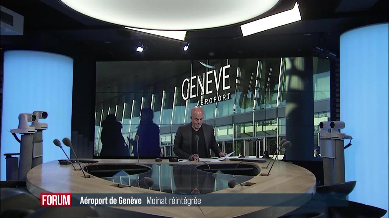 La présidente de l’Aéroport de Genève réintégrée sur décision de justice : interview de Mauro Poggia
