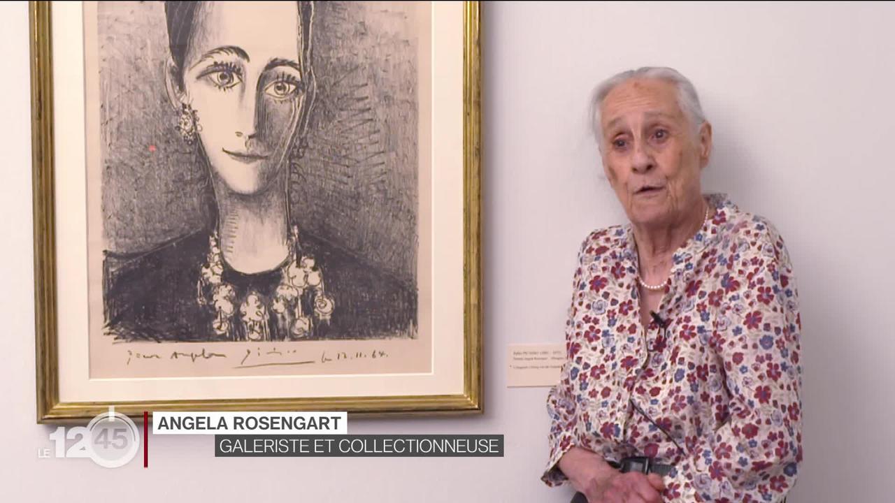 Angela Rosengart, 90 ans, l'une des muses de Picasso