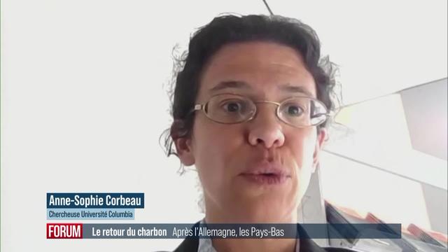 Les Pays-Bas se remettent au charbon pour remplacer le gaz: interview d'Anne-Sophie Corbeau