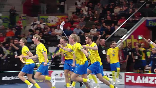 Unihockey, Mondial à Zurich: Suède - Finlande (4-3 tb): la Suède s’impose aux tirs au but