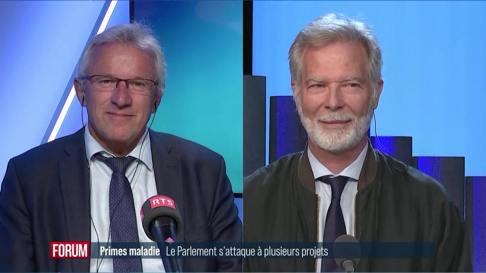 Faut-il fixer des objectifs stricts pour contenir les coûts de la santé ? Débat Benjamin Roduit et Philippe Eggimann (vidéo)