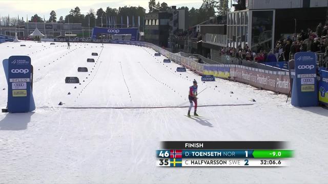 Falun (SWE), 15km libre messieurs: la victoire revient à Toenseth (NOR)