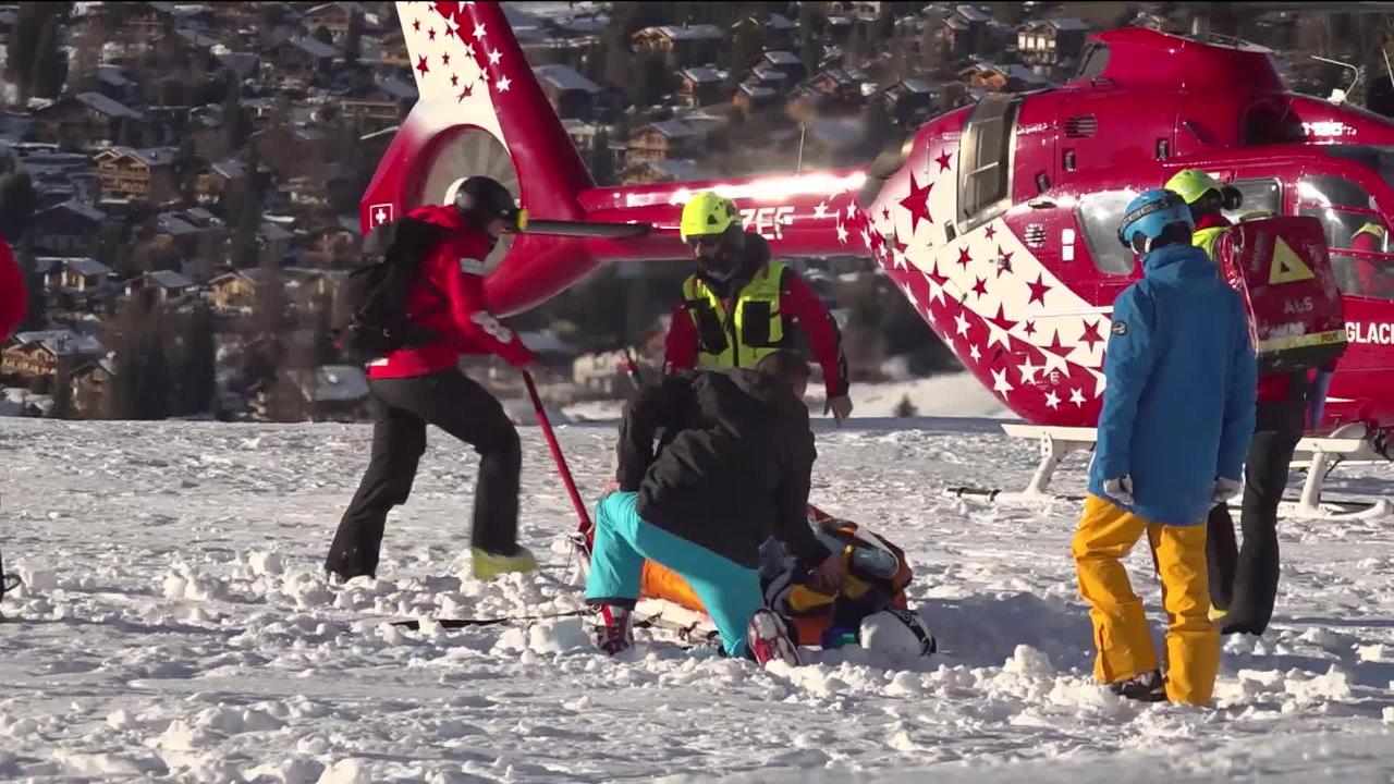 Mise au point - Danger sur les pistes de ski. [RTS]