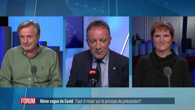 Le grand débat - Face à la huitième vague de Covid, le principe de précaution est-il déjà oublié?