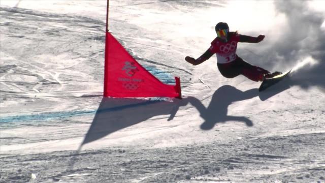 Snowboard, géant parallèle, dames: Patrizia Kummer (SUI) ne parvient pas à atteindre les 1-4