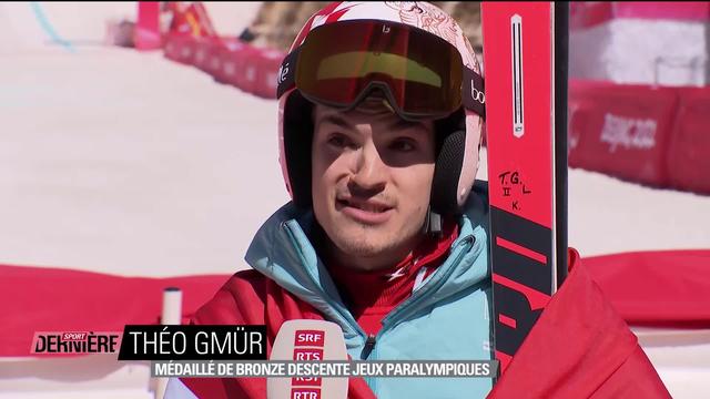 Paralympiques - Ski alpin: Théo Gmuer remporte la médaille de bronze, Robin Cuche termine à la 11e place