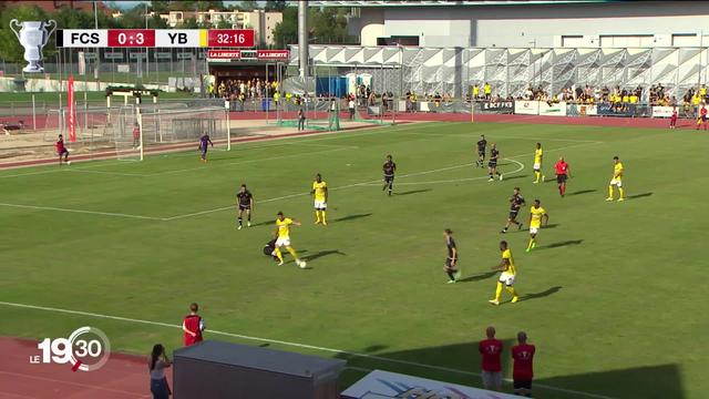 À Fribourg, le FC Schoenberg affrontait le géant bernois Young-Boys en Coupe de Suisse. Reportage.