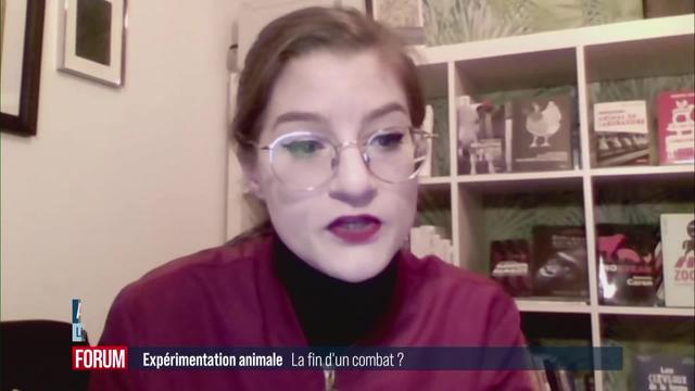 Initiative contre l'expérimentation animale et humaine balayée: interview d’Athénaïs Python