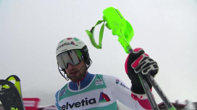 Adelboden (SUI), slalom messieurs, 1re manche: Luca Aerni (SUI)
