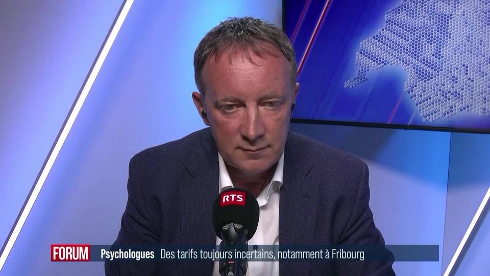 Incertitude sur les tarifs des consultations des psychologues: interview de Philippe Demierre