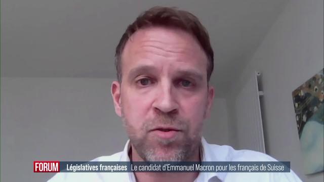 Marc Ferracci, le candidat d'Emmanuel Macron pour les français de Suisse aux législatives: son interview