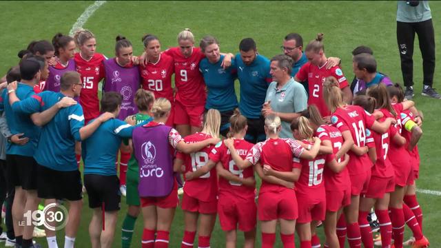 Euro féminin 2022 : retour en image sur le parcours de l'équipe de Suisse, après son élimination en phase de groupe.