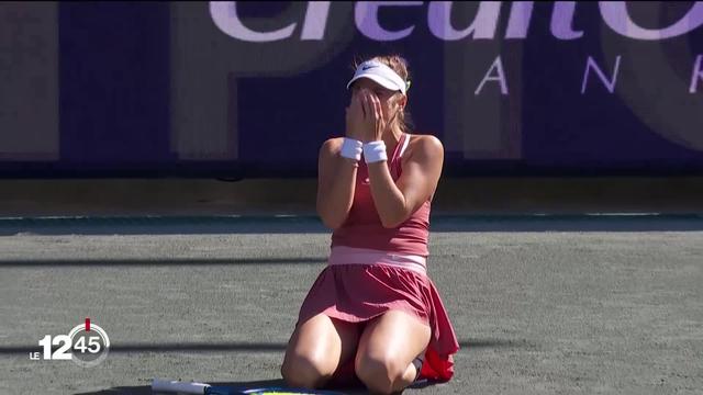La joueuse de tennis suisse Belinda Bencic a remporté dimanche soir le tournoi de Charleston, son premier titre sur la terre battue