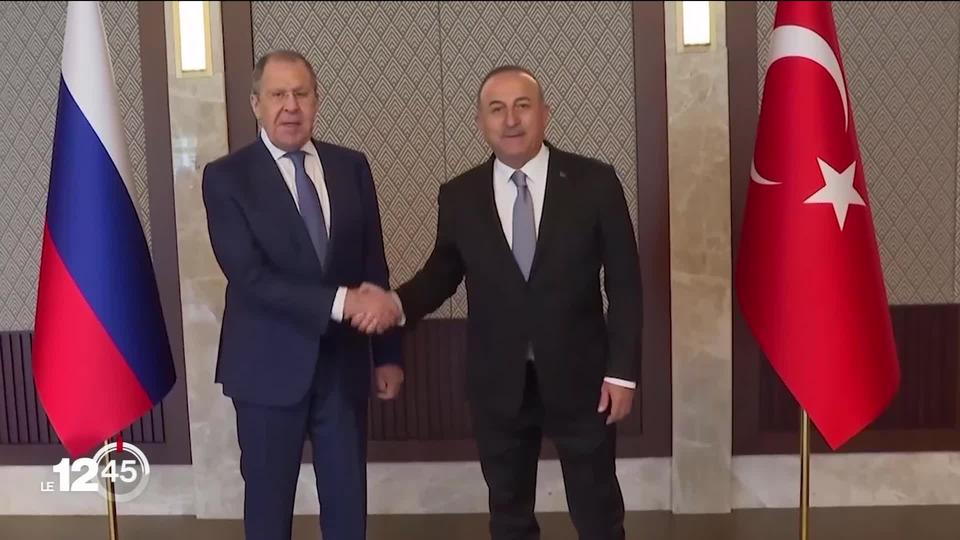 Le ministre russe des Affaires étrangères Sergeï Lavrov est Istanbul, pour discuter de l'exportation du blé ukrainien