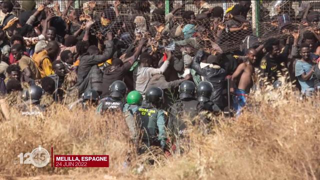 L'ONU demande une enquête indépendante après le décès de plus de 20 migrants, qui tentaient de rejoindre l'enclave espagnole de Melilla.