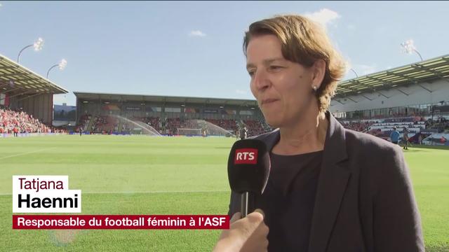 UEFA Euro dames: "Disputer un tournoi majeur est important pour le développement du football suisse" (Tatjana Haenni)