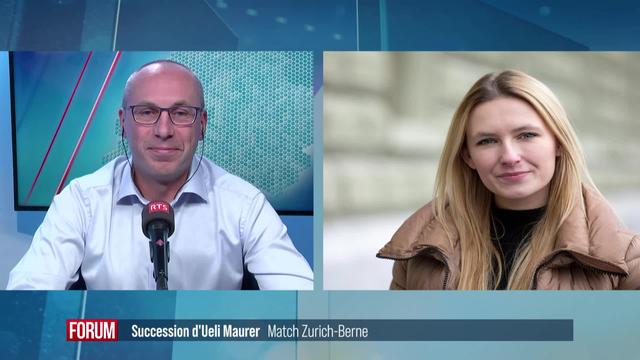 Qui pour succéder à Ueli Maurer? Débat entre Camille Lothe et Manfred Bühler